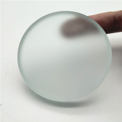 鋼化玻璃磨砂 圓形 10mm