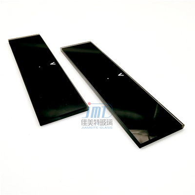 4mm厚超白絲印鋼化玻璃面板